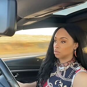 WOOD TUSK FISH HOOK DROP EARRINGS - BROWN